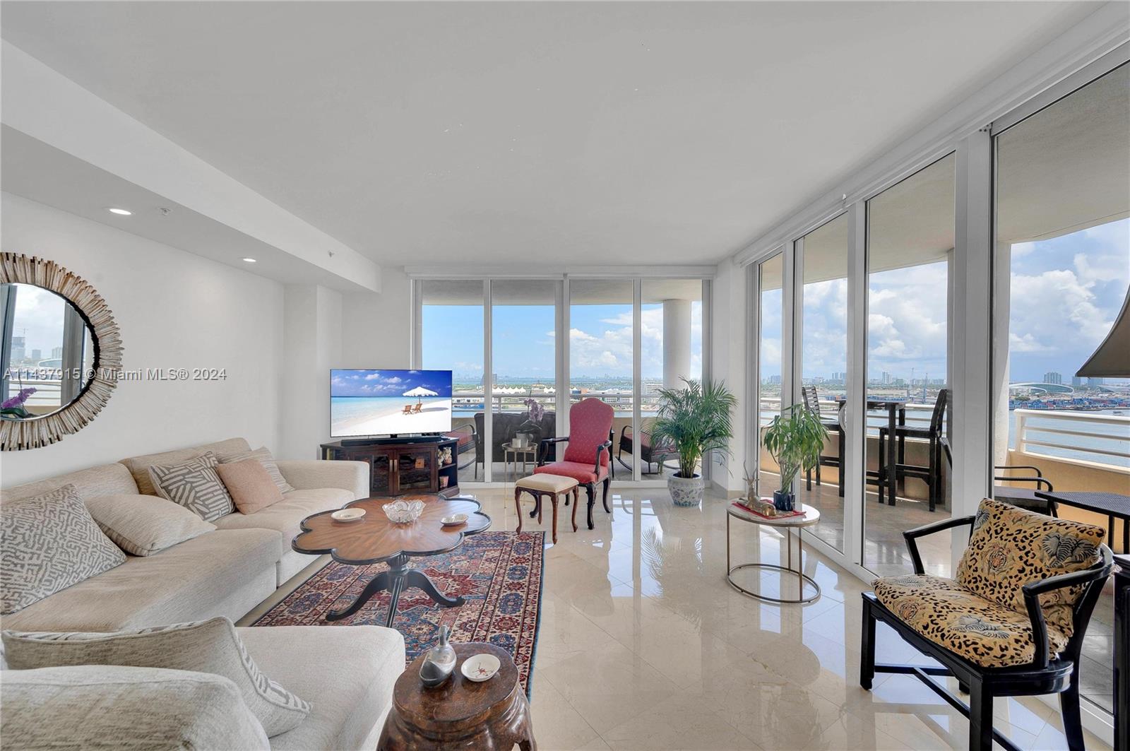 848 Brickell Key Dr 1901, Miami, FL 33131, 3 Bedrooms Bedrooms, ,2 BathroomsBathrooms,Residential,For Sale,Brickell Key Dr,A11437915