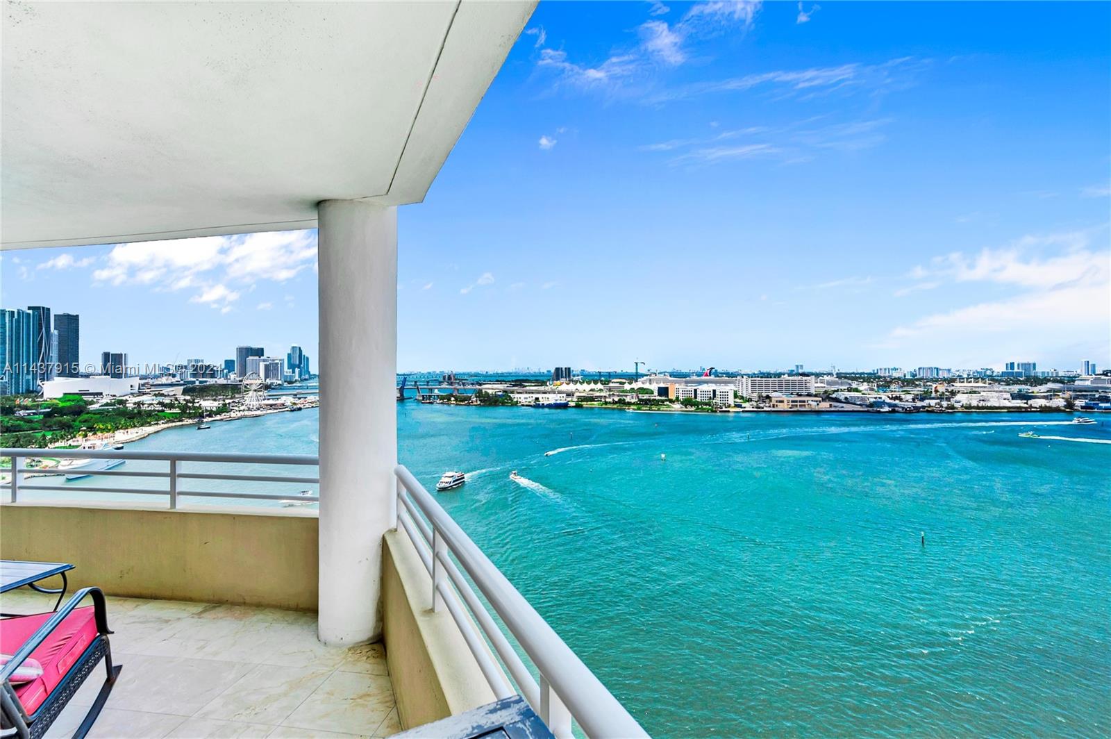 848 Brickell Key Dr 1901, Miami, FL 33131, 3 Bedrooms Bedrooms, ,2 BathroomsBathrooms,Residential,For Sale,Brickell Key Dr,A11437915