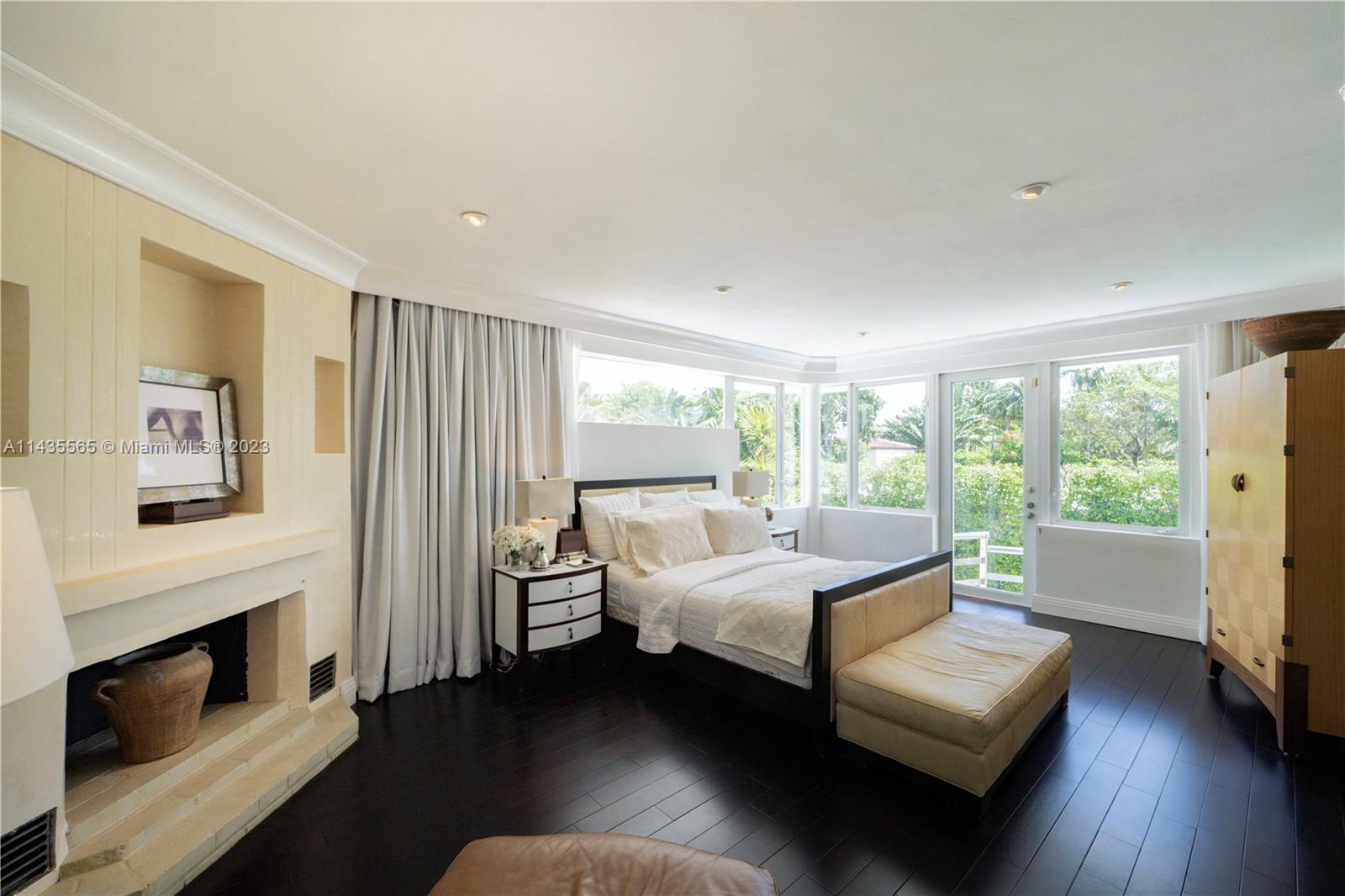 Sun-filled primary suite.