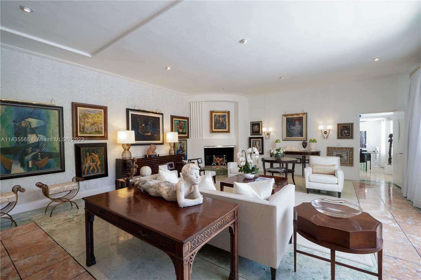 Boasting 10.6ft high ceilings.