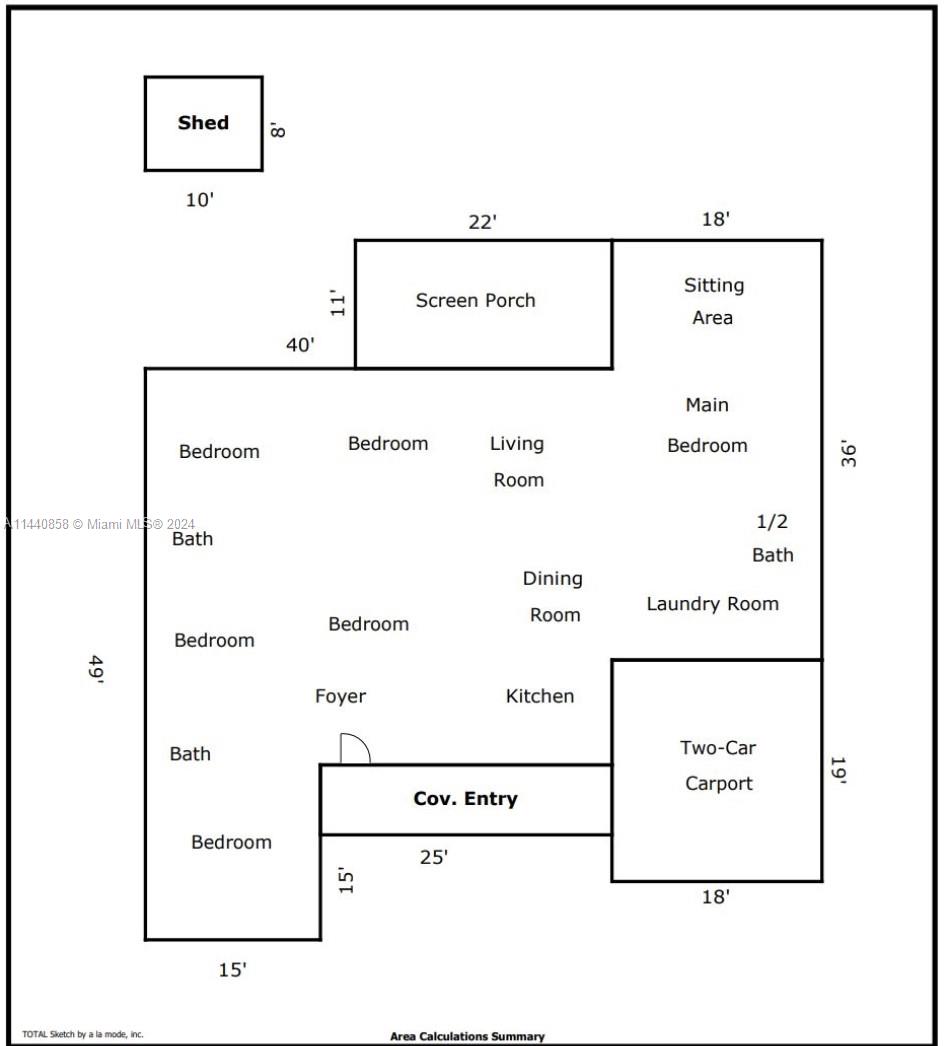 2737 NW 24th Ave, Oakland Park, Florida 33311, 6 Bedrooms Bedrooms, ,2 BathroomsBathrooms,Residential,For Sale,2737 NW 24th Ave,A11440858