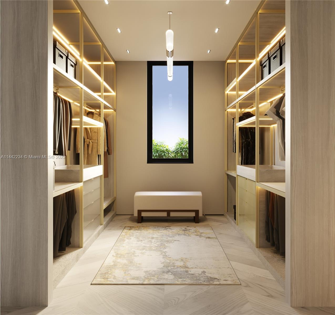 Rendering of Master Closet