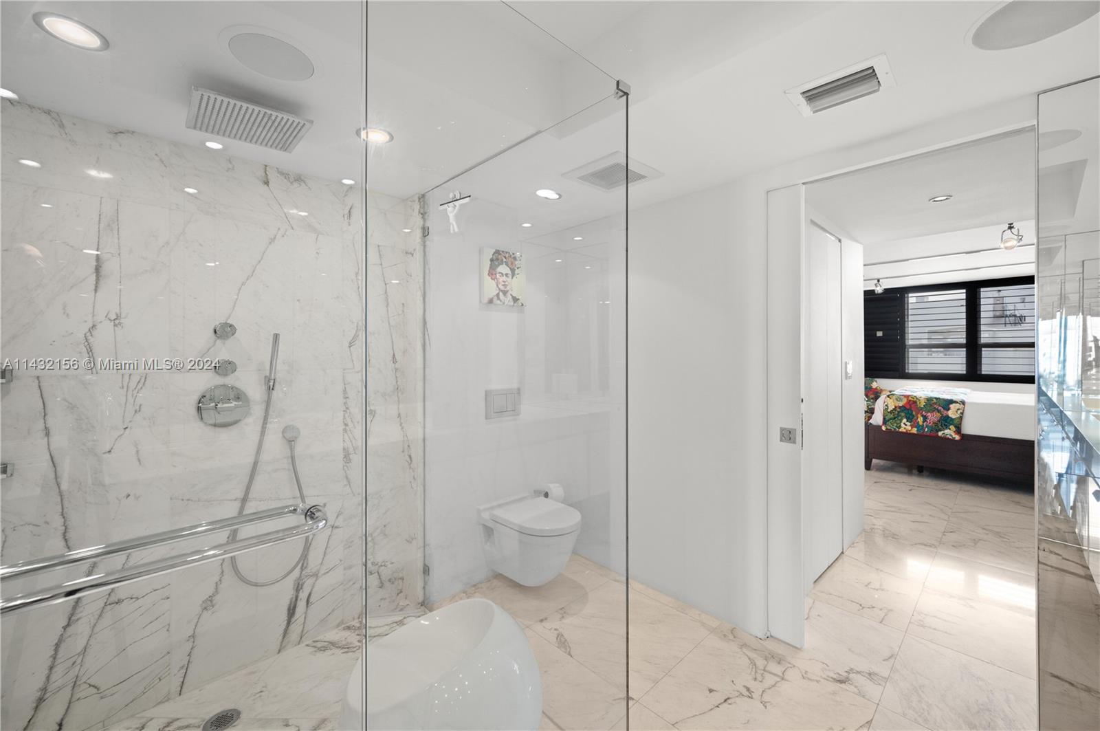 view from bathroom