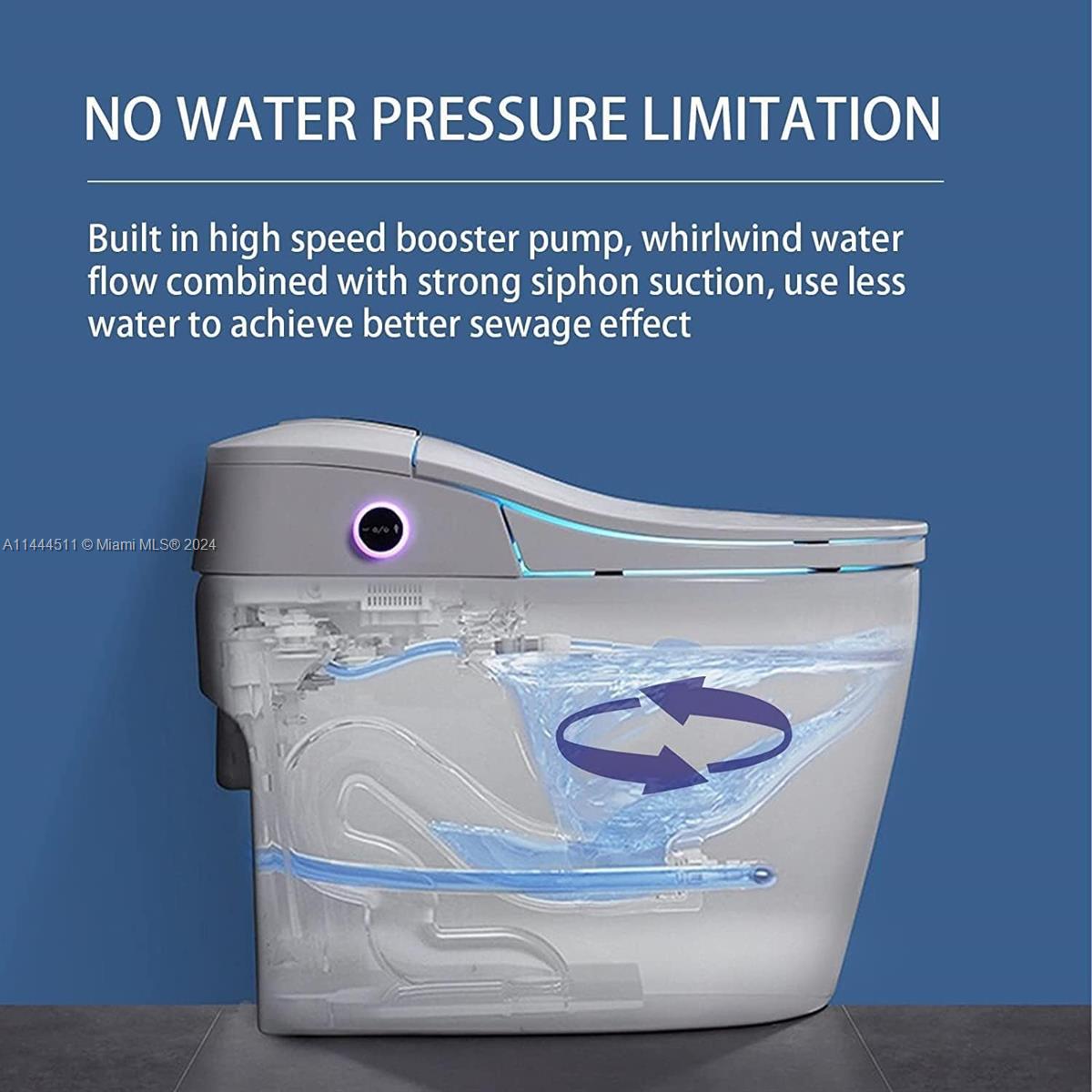 Tankless smart toilet/Bidet