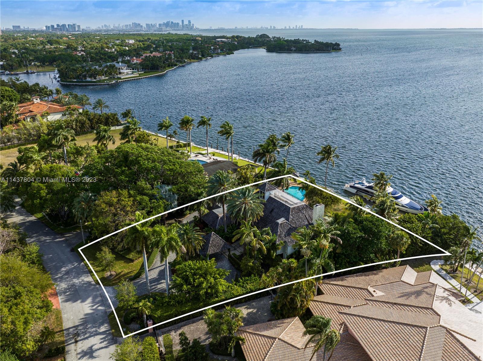 An exceptional opportunity to acquire a bayfront property with direct ocean access in the exclusive and gated Old Cutler Bay community. Boasting sweeping views of Biscayne Bay, the expansive 31,130 SF lot features an impressive 170 feet of waterfront, capable of handling 100+ foot vessels and a boatlift with 20-30,000lb capacity. Build your dream home on one of the last remaining lots available on the open bay. In close proximity to Miami's finest private and public schools, restaurants, shopping, and entertainment. Also listed as Residential Land.