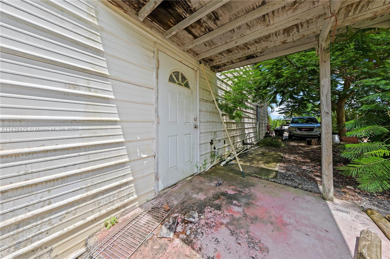 BLDG # 2 is a  2 BEDROOM 1 BATH HOME ADJ TO LOADING DOCK . THE BONES ARE HERE TO SET UP AS DESIRED
