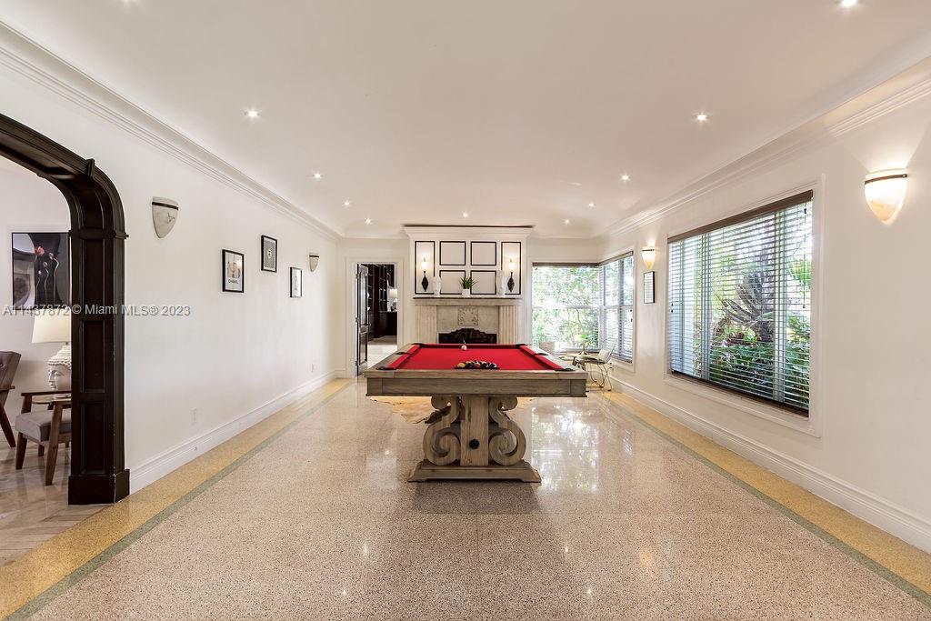 ENTRY FOYER WITH FIREPLACE