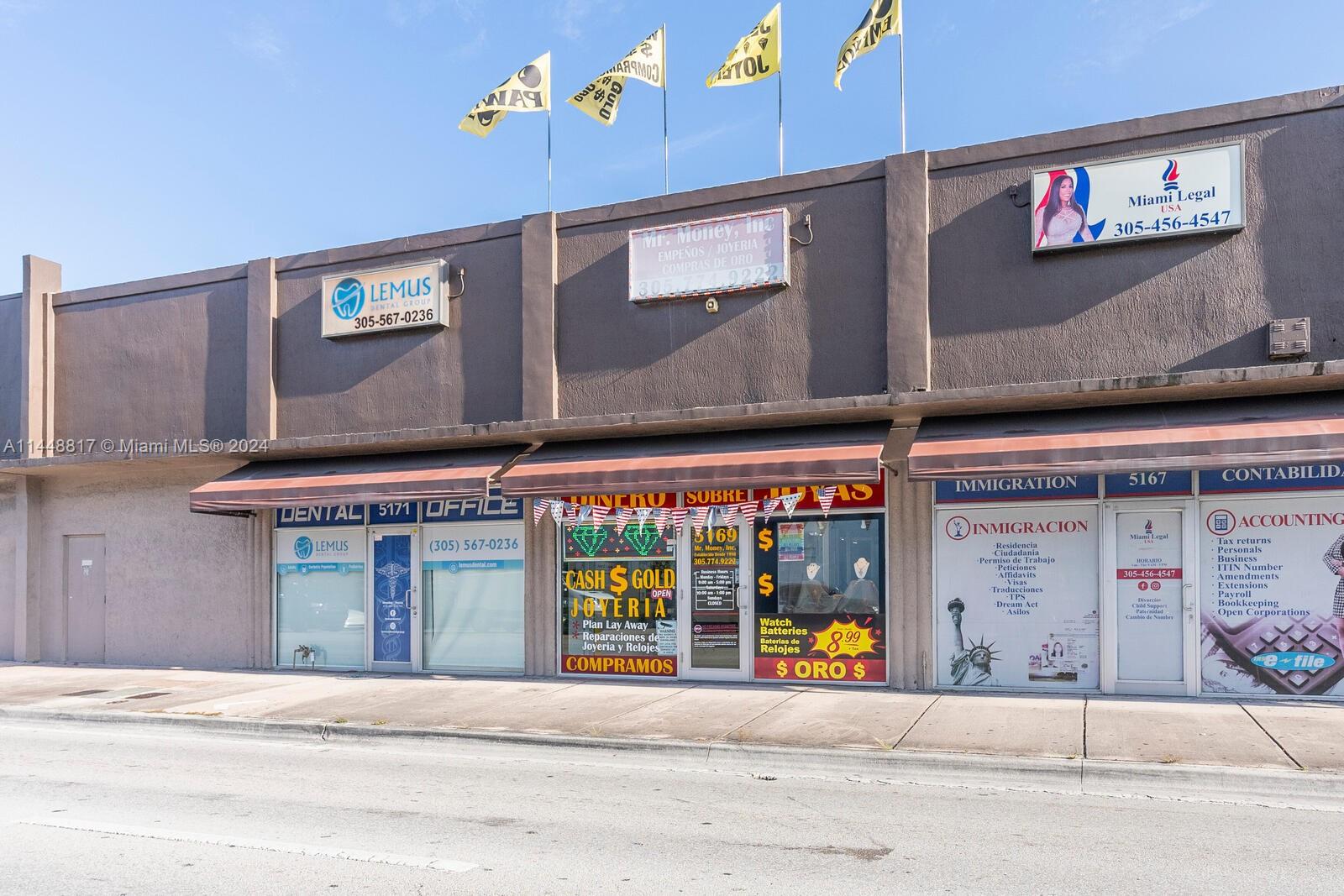 5169 SW 8th St, Miami, Florida 33134, ,Businessopportunity,For Sale,5169 SW 8th St,A11448817