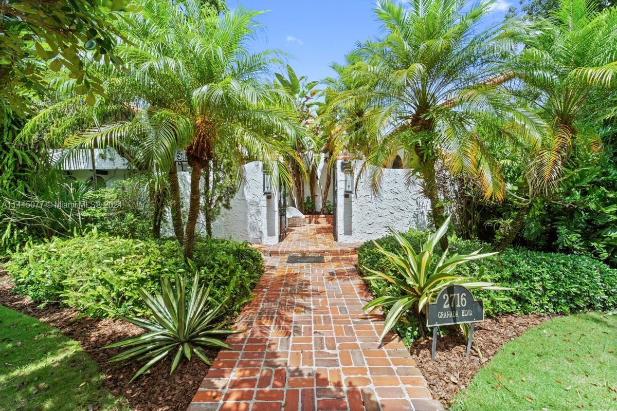 Welcome to a stunning Mediterranean-style in the heart of Coral Gables. A magnificent 6B|5B residence on Granada Blvd. As you step through the wrought iron gates and into the lushly landscaped front yard, you'll be captivated by the timeless elegance & charm it exudes. Its red-tiled roof, arched doorways, & wrought-iron accents, transports you to a world of classic beauty & splendor. The interior is equally impressive, with spacious areas. Opportunity for personalized renovations and updates. Has a serene patio, sparkling pool, & tropical landscaping. Outdoor is perfect for hosting gatherings, lounging, or unwinding. Minutes from Miracle Miles, Merrick Place, restaurants, entertainment and 3 top-rated schools in Miami-Dade are close by.