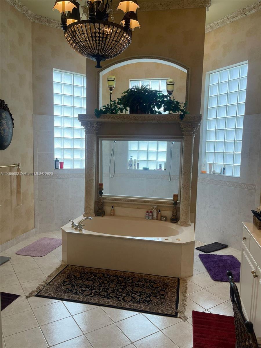 MASTER BATHROOM JACUZZI TUB