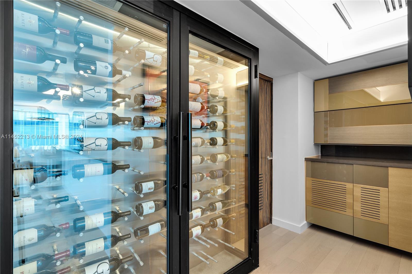 half/guest next to living/dining area