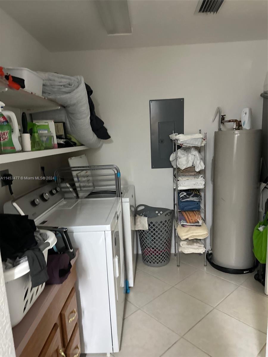 Laundry area