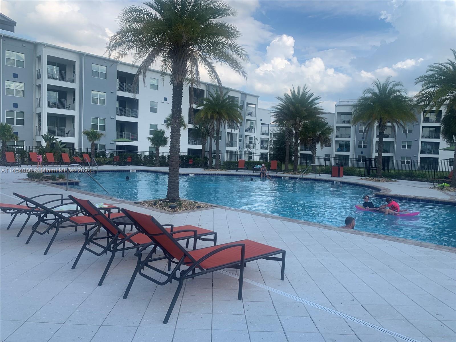 Community pool at Walking distance