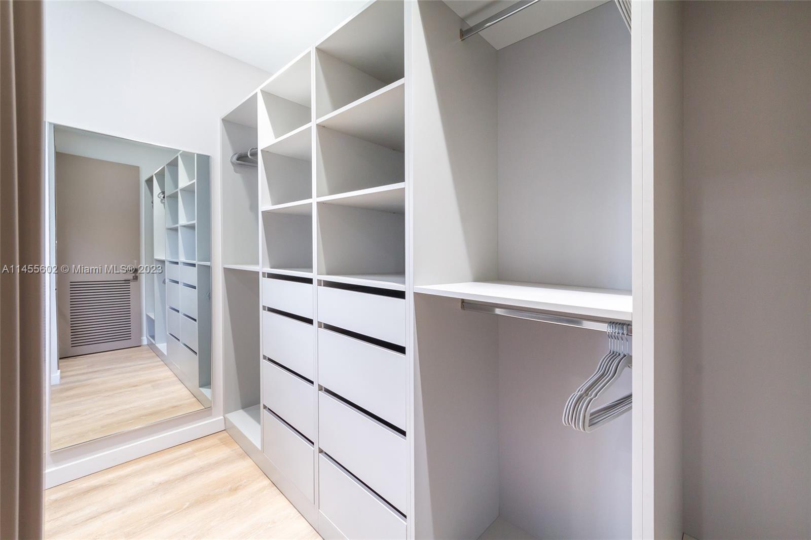 Upstairs Master Bedroom  Walking Closet