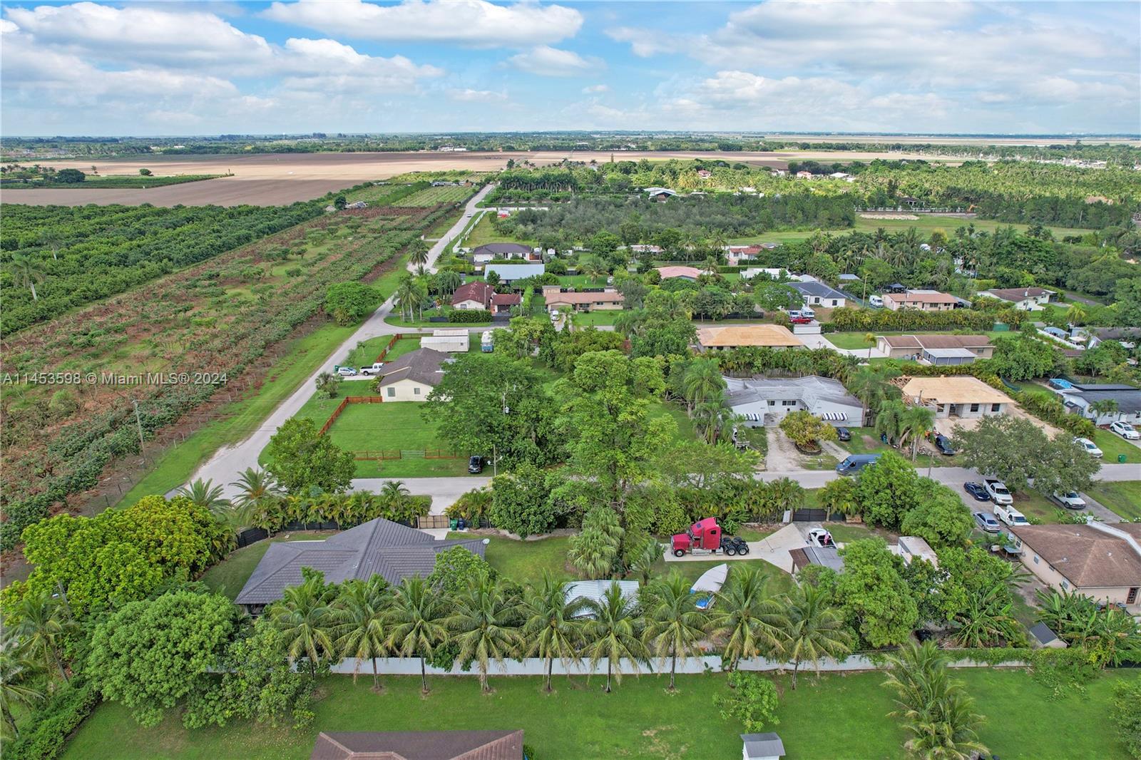 SOUTHERN VIEW OF THE PROPERTY FACING NORTH