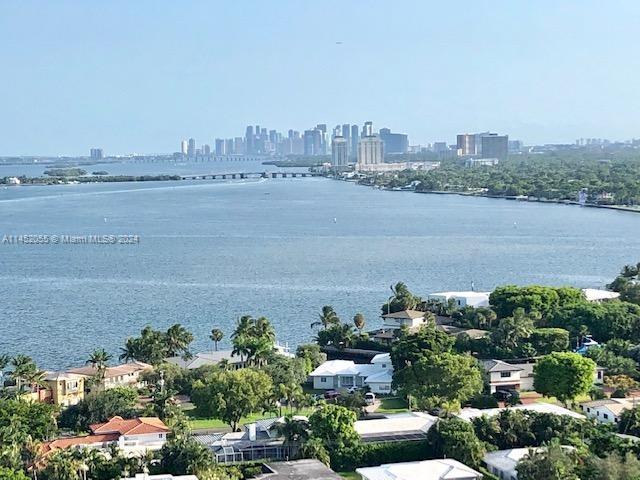 panoramic water views from every window