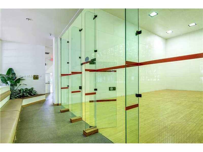 Spa racquetball courts