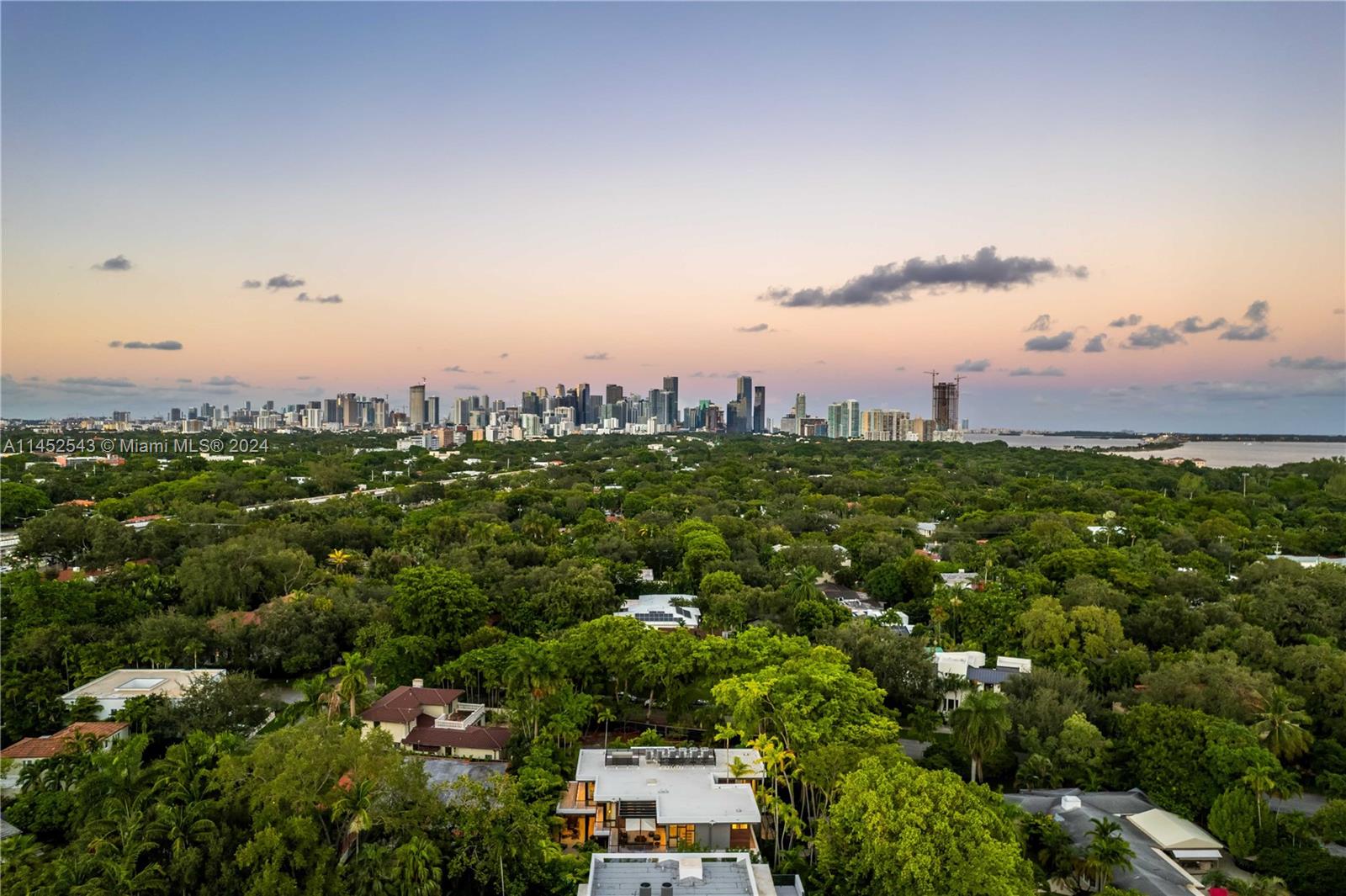 Amazing location. 1699 Onaway is in the foreground and in close proximity to Brickell and the water