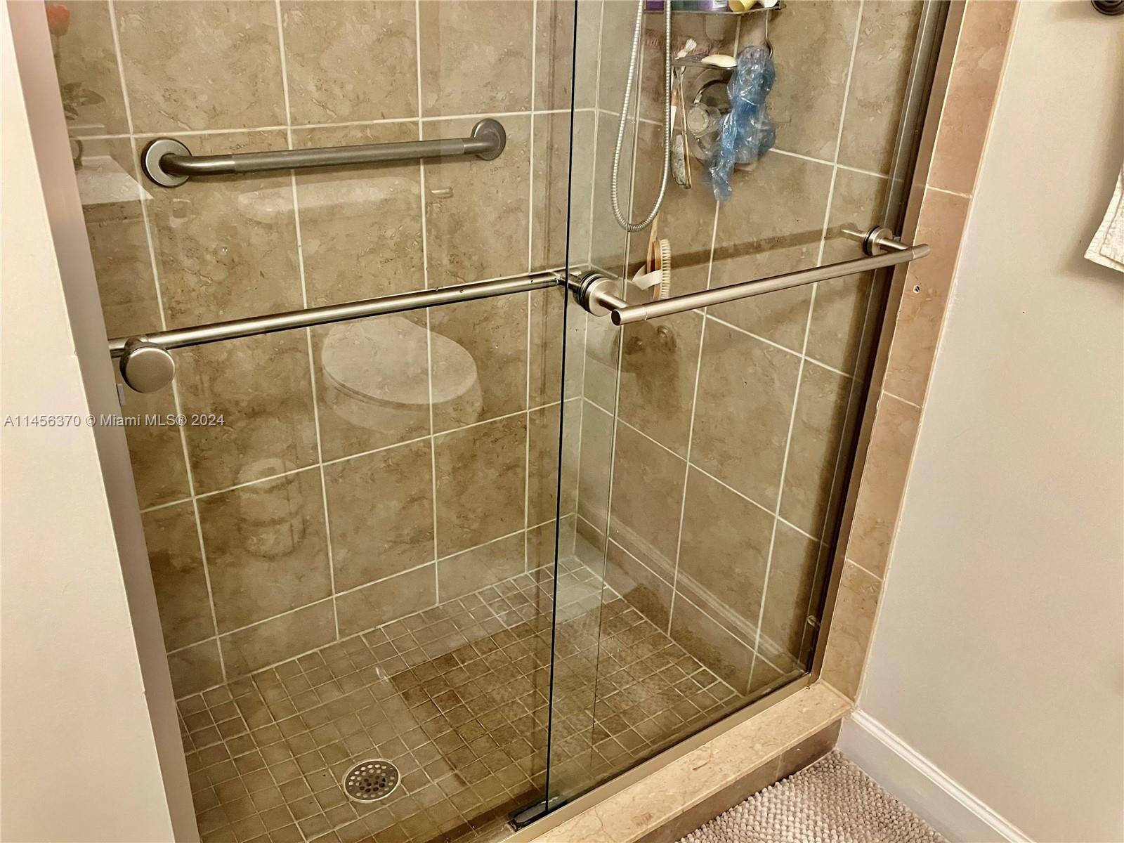 Shower in Master Bath