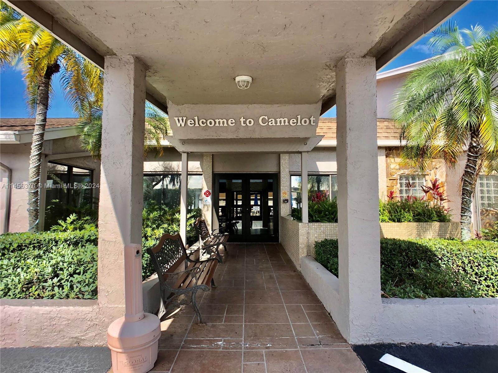 Entrance to Clubhouse