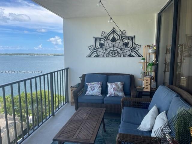 Beautiful views from this large balcony that overlooks the bay and city!  Unit is spacious with large open kitchen, wood floors, 2 full bathrooms, and washer and dryer in unit.  Building offers many amenities including tennis courts, large pool, BBQ area, kayaks, party room and fitness center.  Location is excellent, just steps from all Brickell has to offer.  Tenant in place until April 15th, 2024.