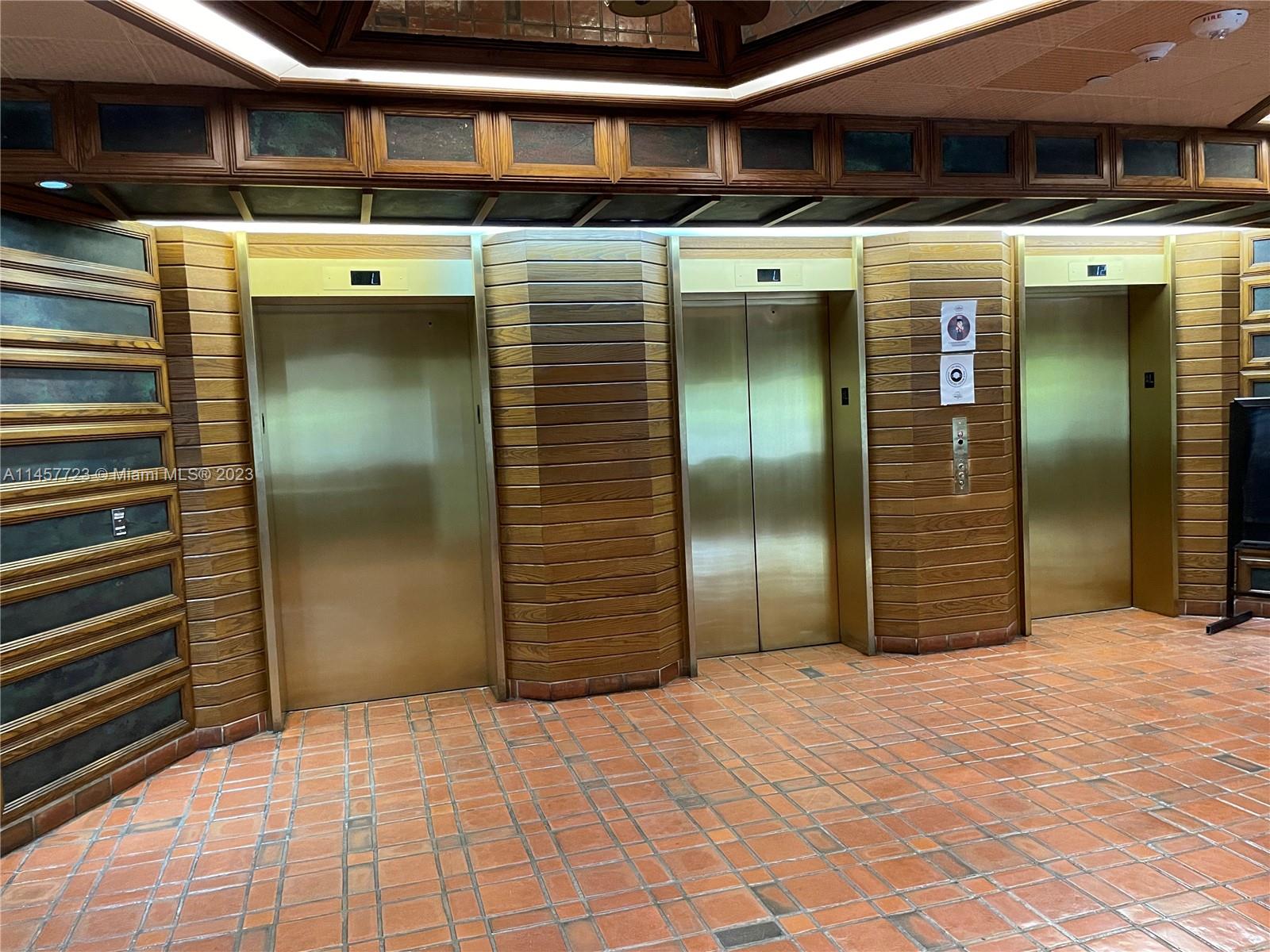 Elevators at Lobby