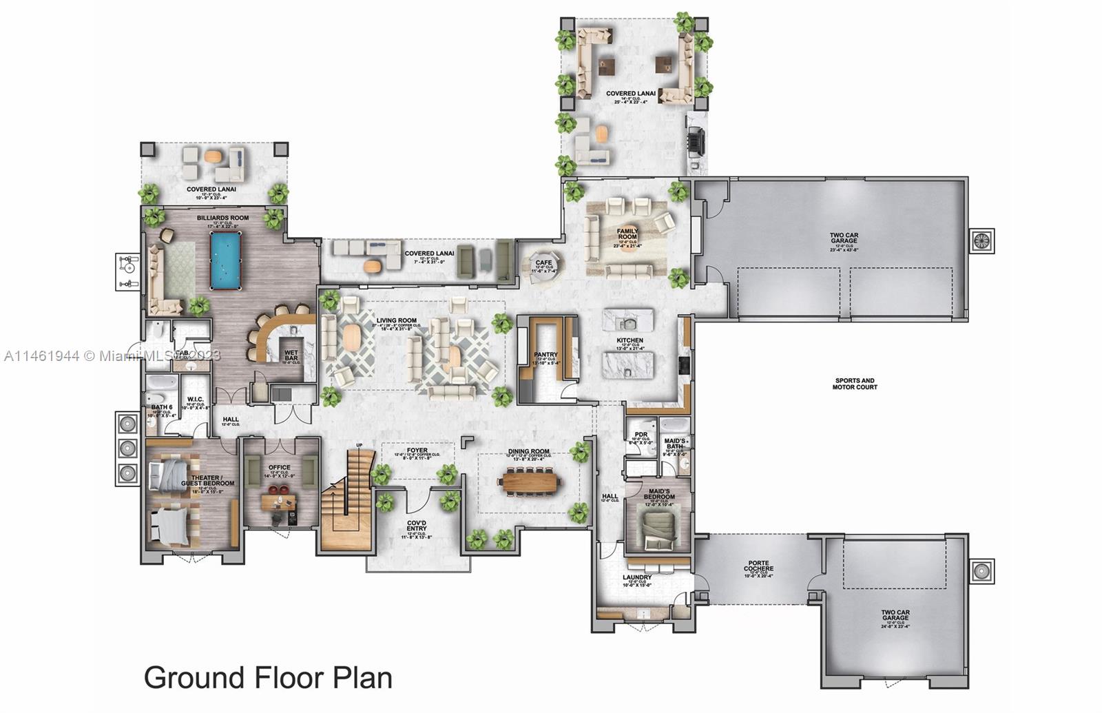 Base floor plan