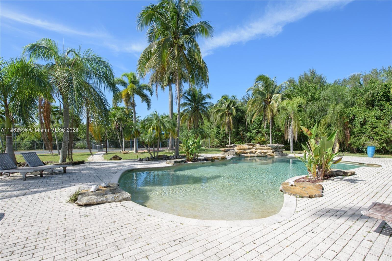 Heated Pool with lighting and Beach entry.
