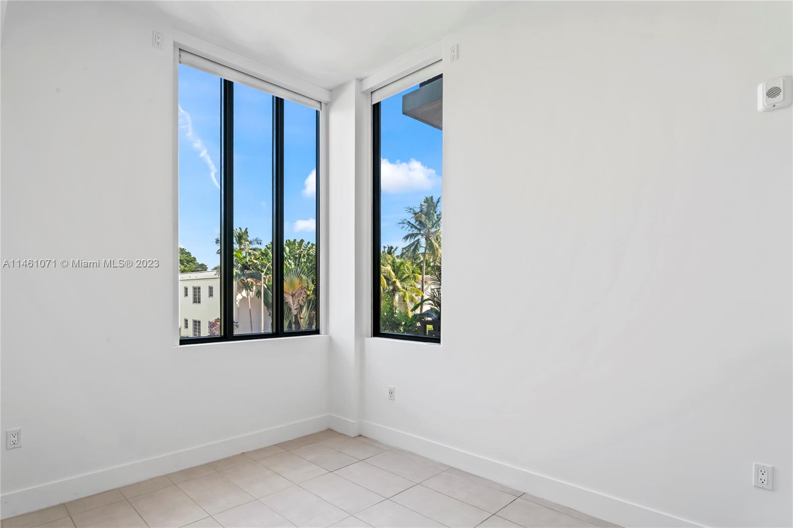 Your master bedroom has corner windows that provides an abundance natural light and built in cabinetry.