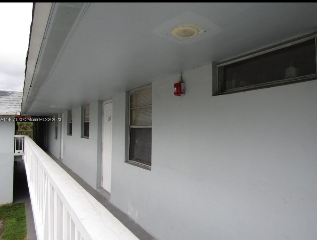 Front of Structure