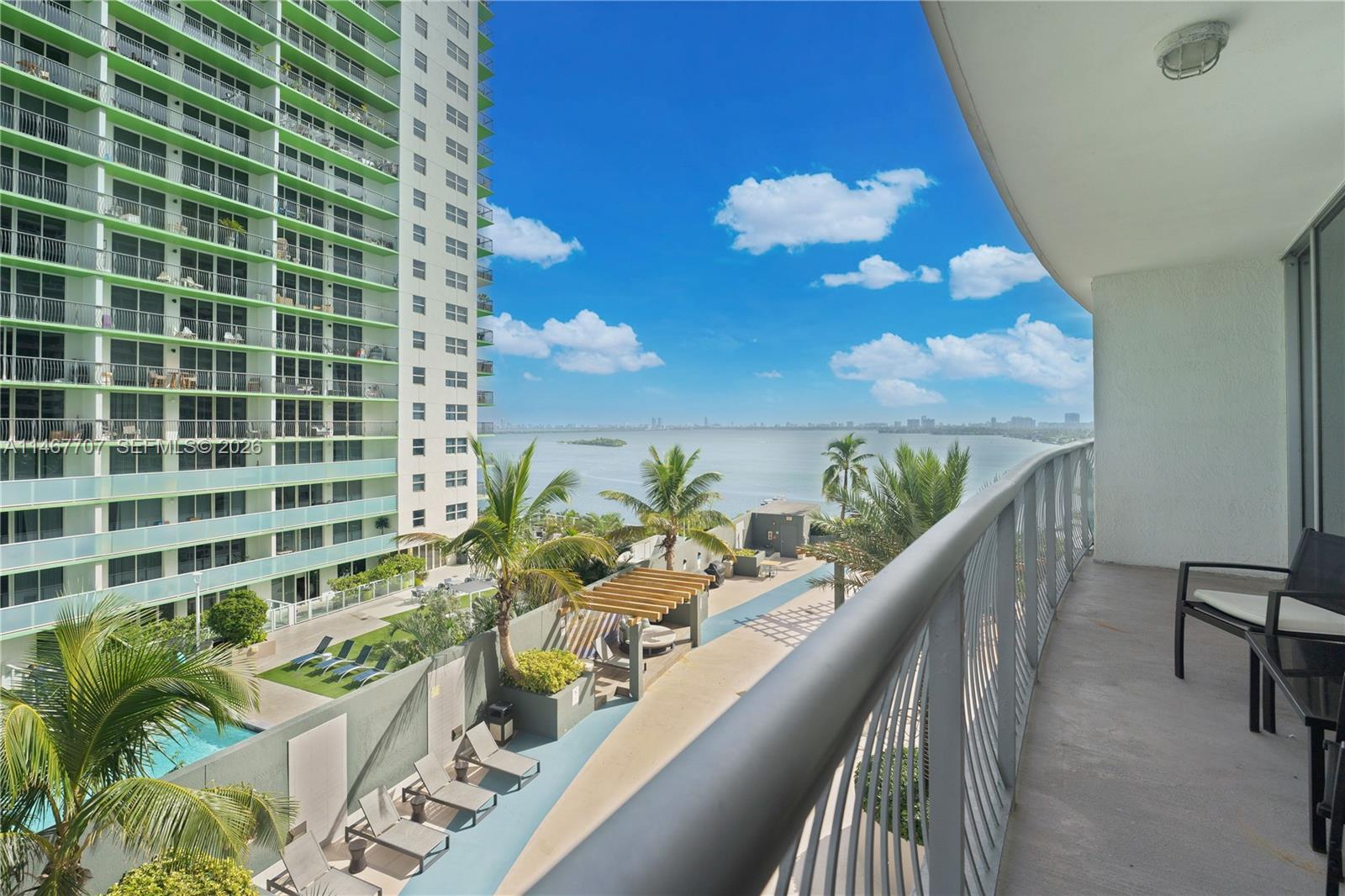 1750 N Bayshore Dr 1405, Miami, Florida 33132, 1 Bedroom Bedrooms, ,1 BathroomBathrooms,Residentiallease,For Rent,1750 N Bayshore Dr 1405,A11467707