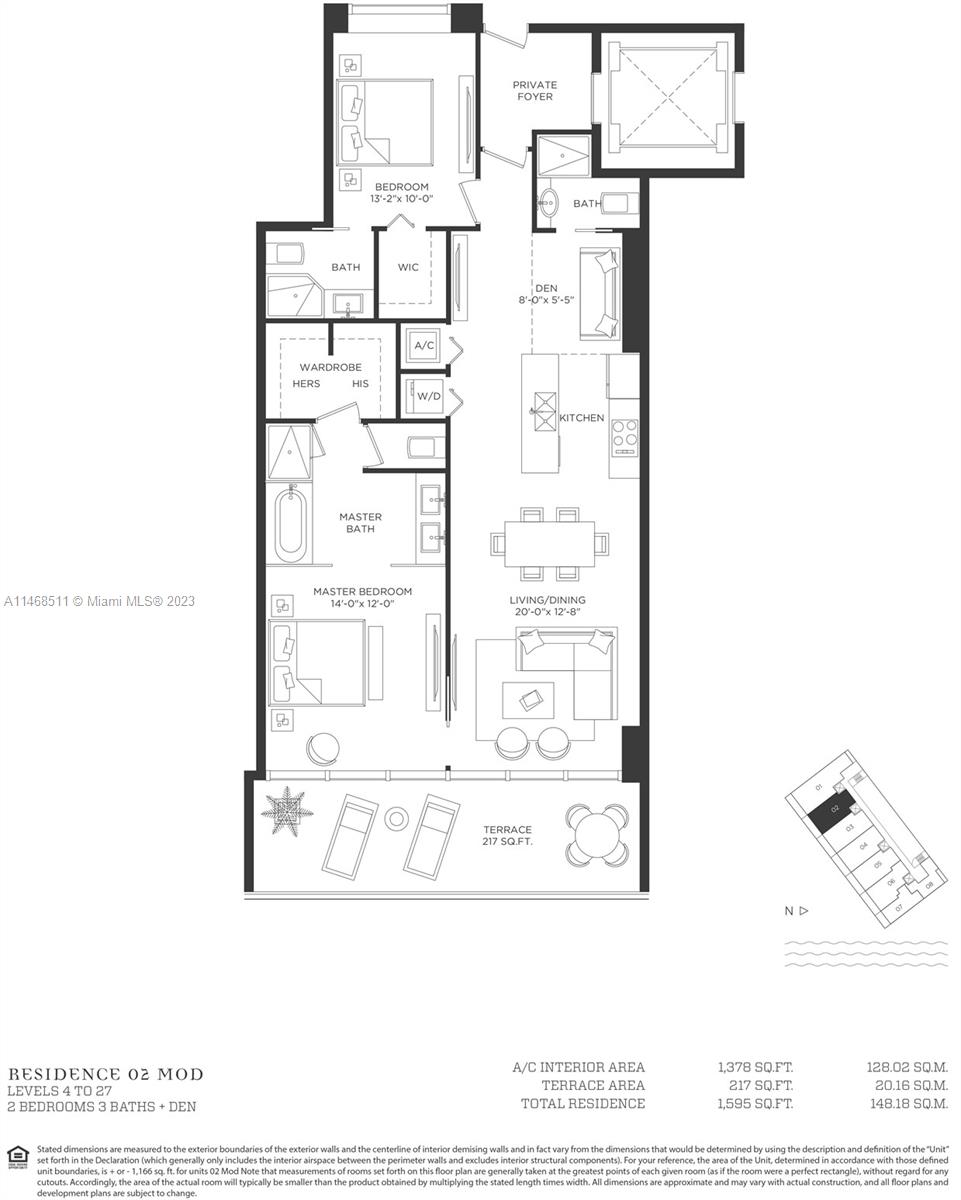 14 Floor Plan - Line 02 650 NE 32nd St #2602 A11109220