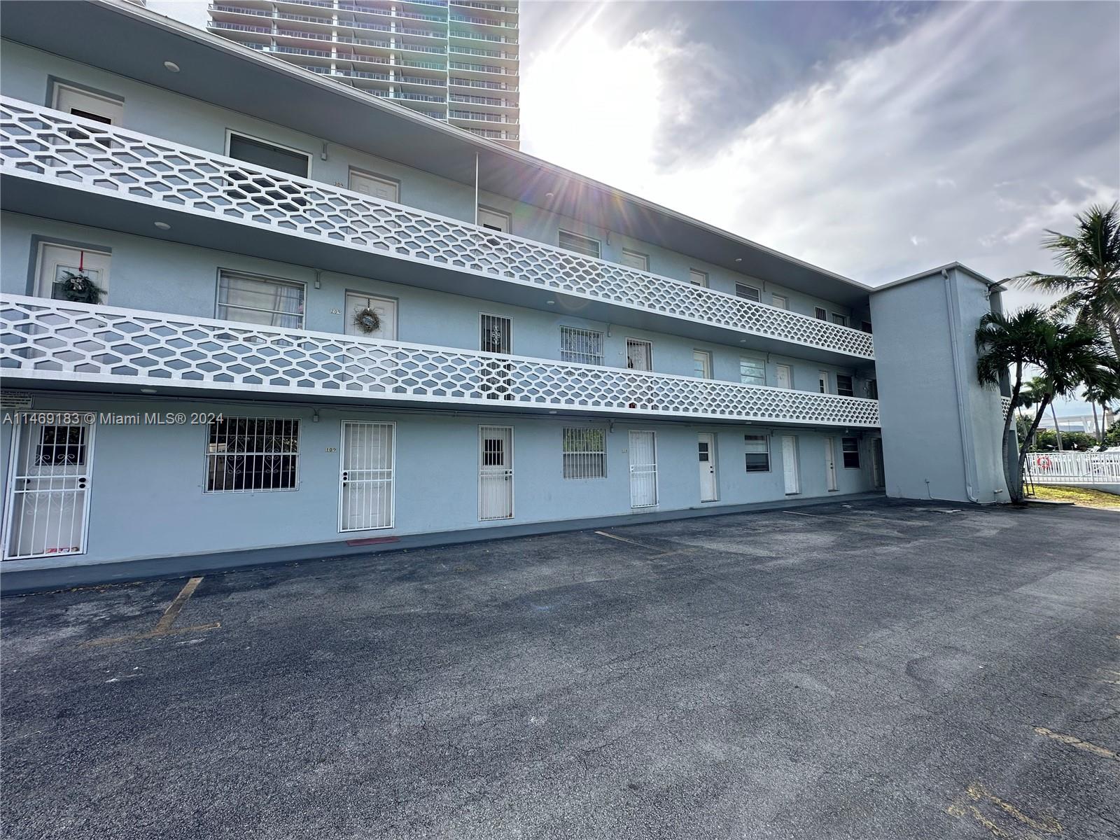 Front of Structure