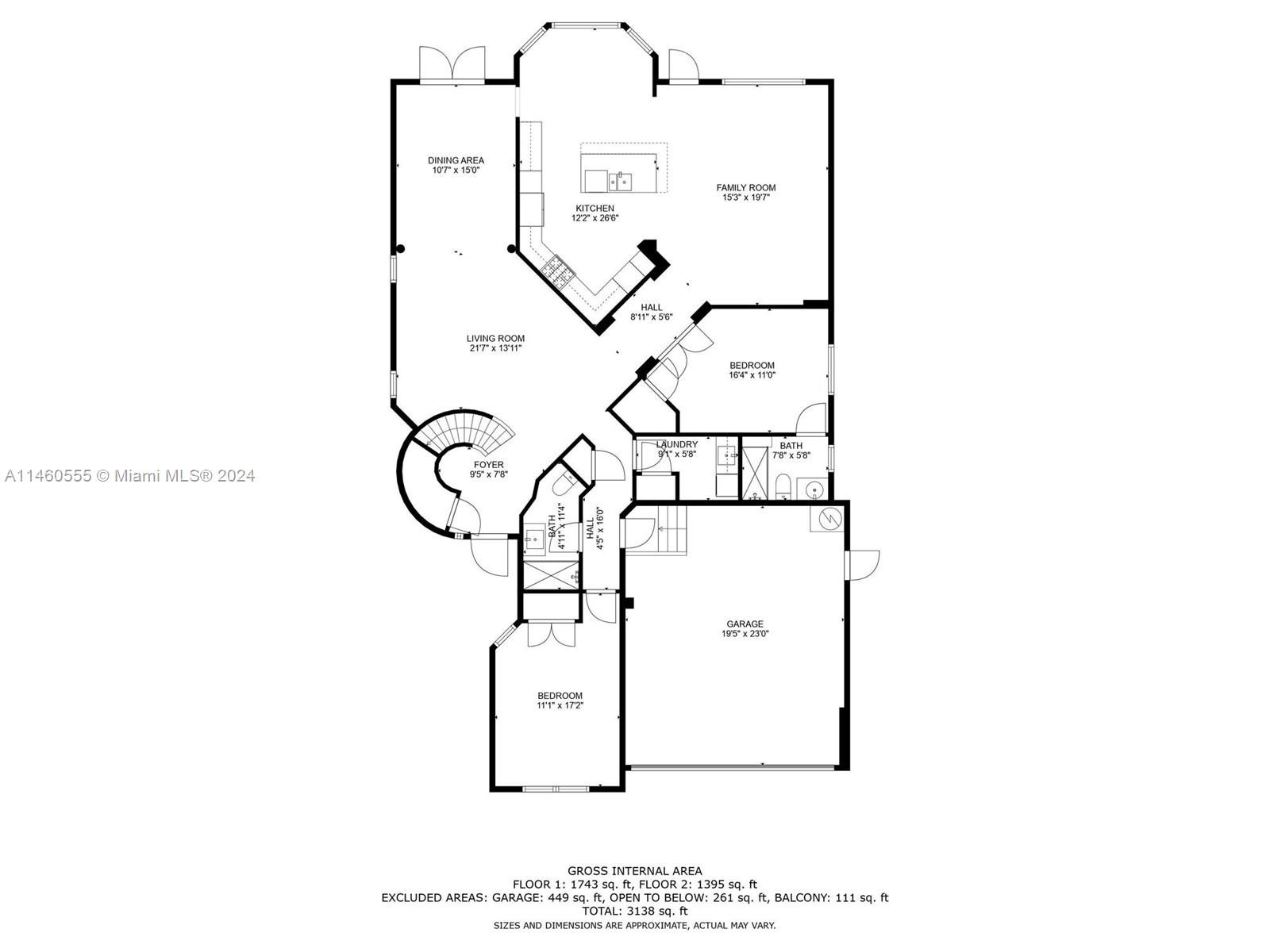 6045 La Gorce Dr, Miami Beach, FL, 33140 United States, 5 Bedrooms Bedrooms, ,4 BathroomsBathrooms,Residential,For Sale,La Gorce Dr,A11460555