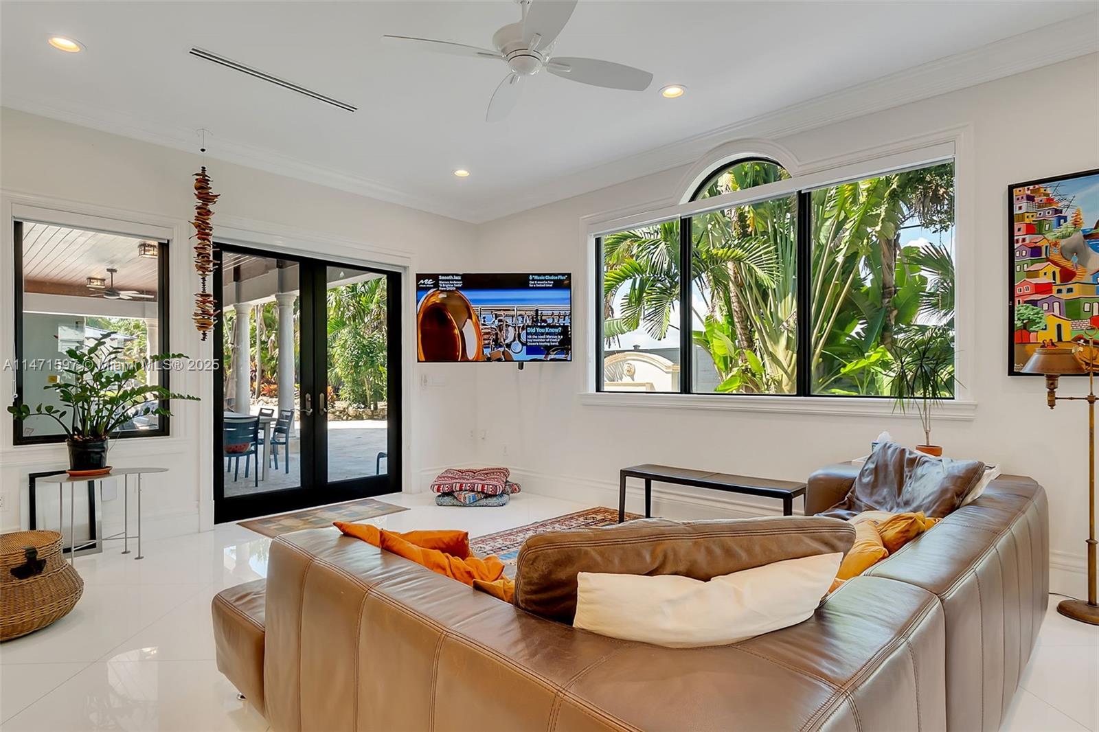 Family Room off the kitchen
