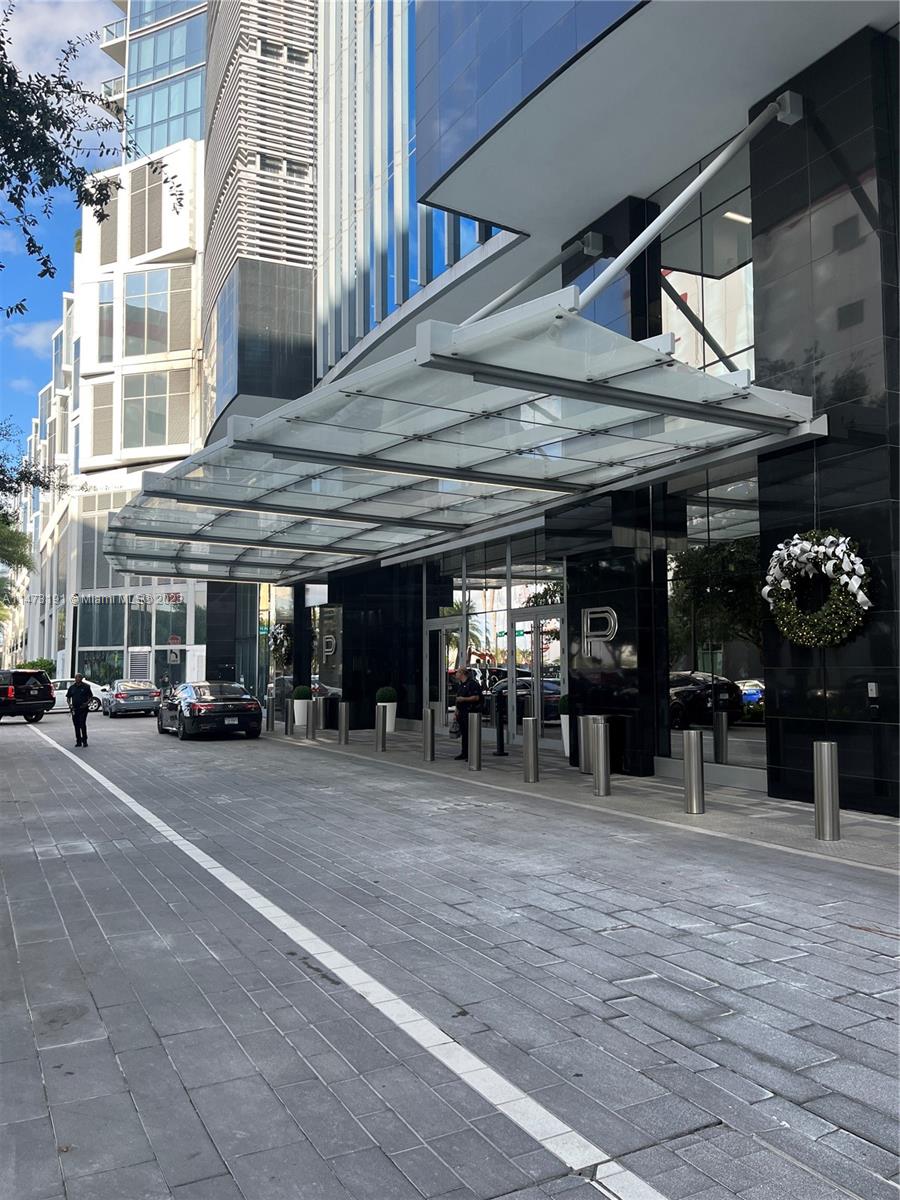 Front of Structure