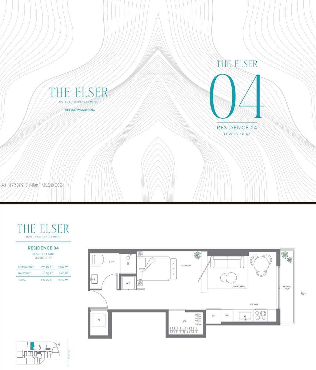 398 NE 5th St 1504, Miami, Florida 33132, ,1 BathroomBathrooms,Residential,For Sale,398 NE 5th St 1504,A11473399