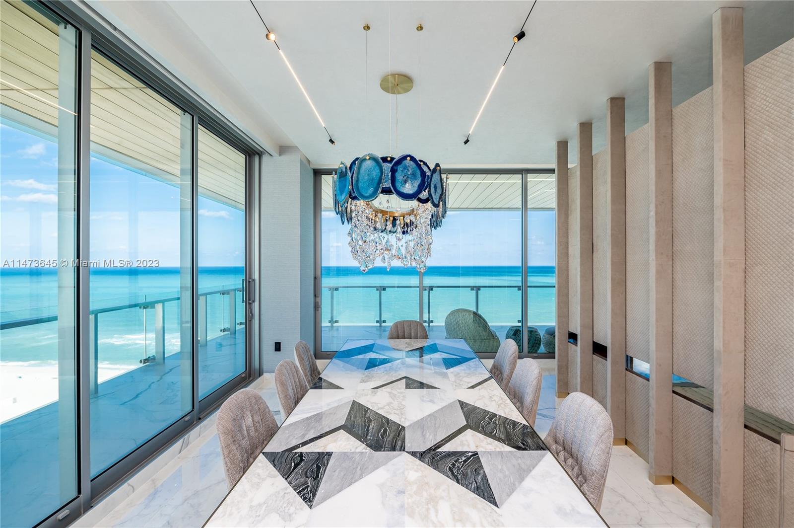 Dining Area ocean view