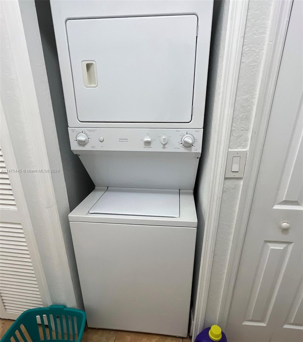 New washer and dryer