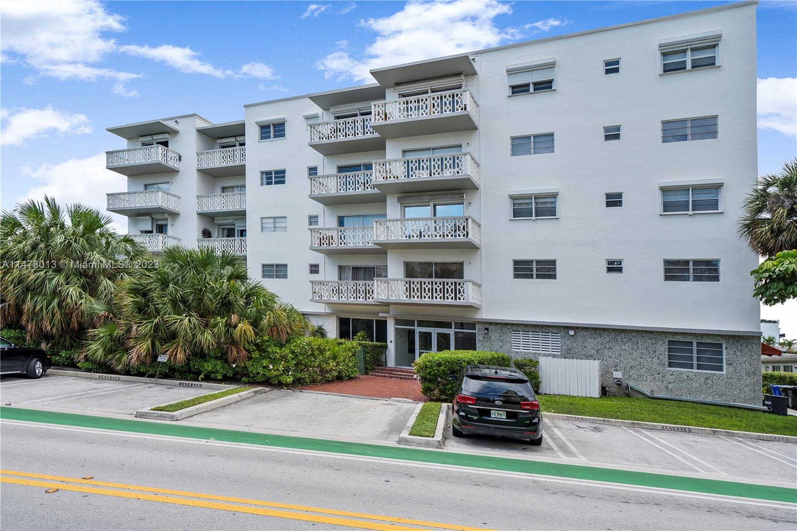 Just Listed in Bay Harbor Islands: Short Walk to Beach, Shopping, Homes of Worship. Large 1 Bedroom 1 1/2 Bath. Rented Now. Tenant will stay for Investors. Very low maintenance only $402.00 per month. Nice Pool. Please allow 24 Hours Notice to Show. Tenant Occupied Special Assessment $156.00 Monthly.