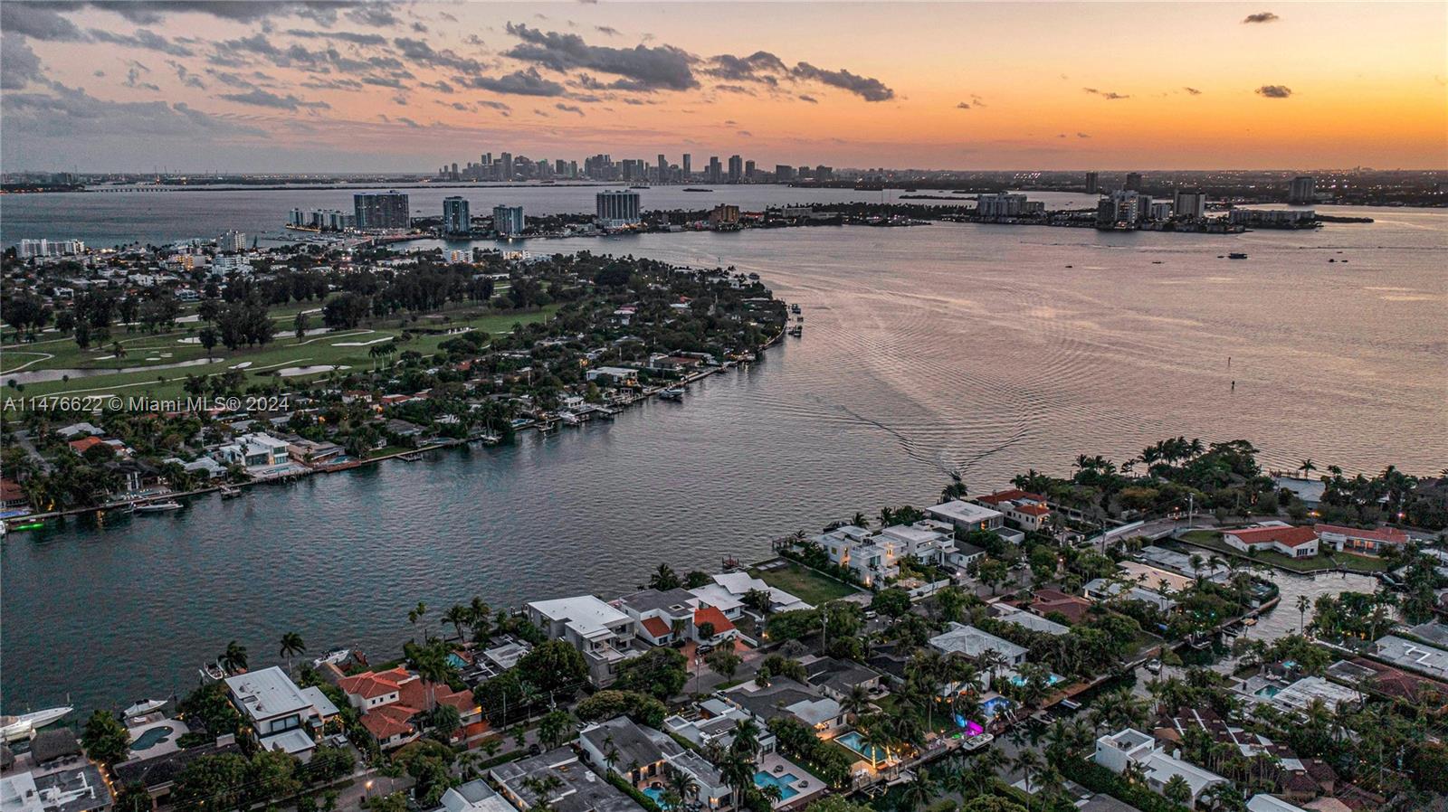 Live on the private Island of Biscayne Point Miami Beach!