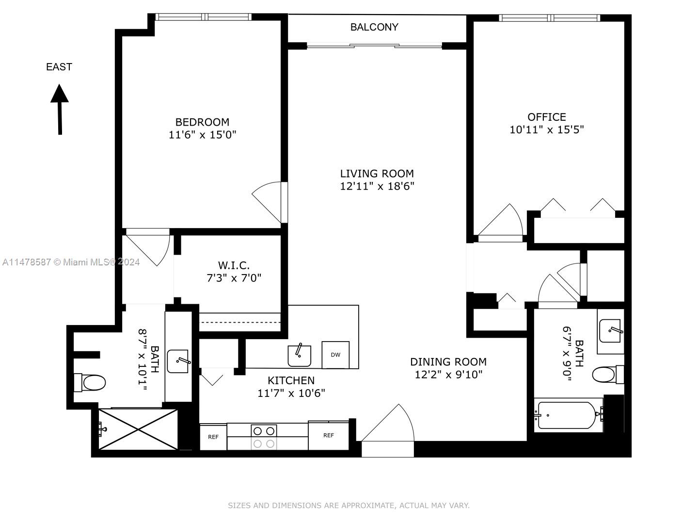 347 New River Dr, Fort Lauderdale, FL, 33301 United States, 2 Bedrooms Bedrooms, ,2 BathroomsBathrooms,Residential,For Sale,New River Dr,A11478587