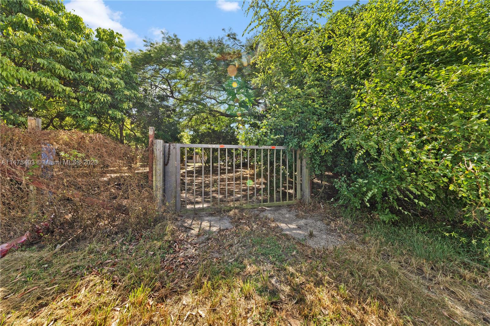 Front gate