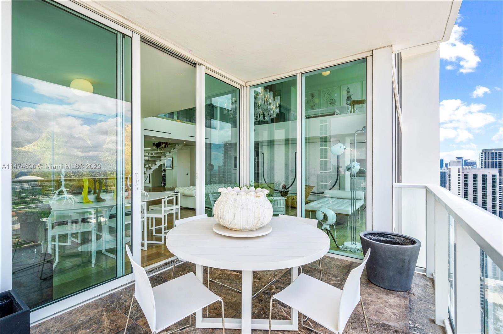 First floor terrace