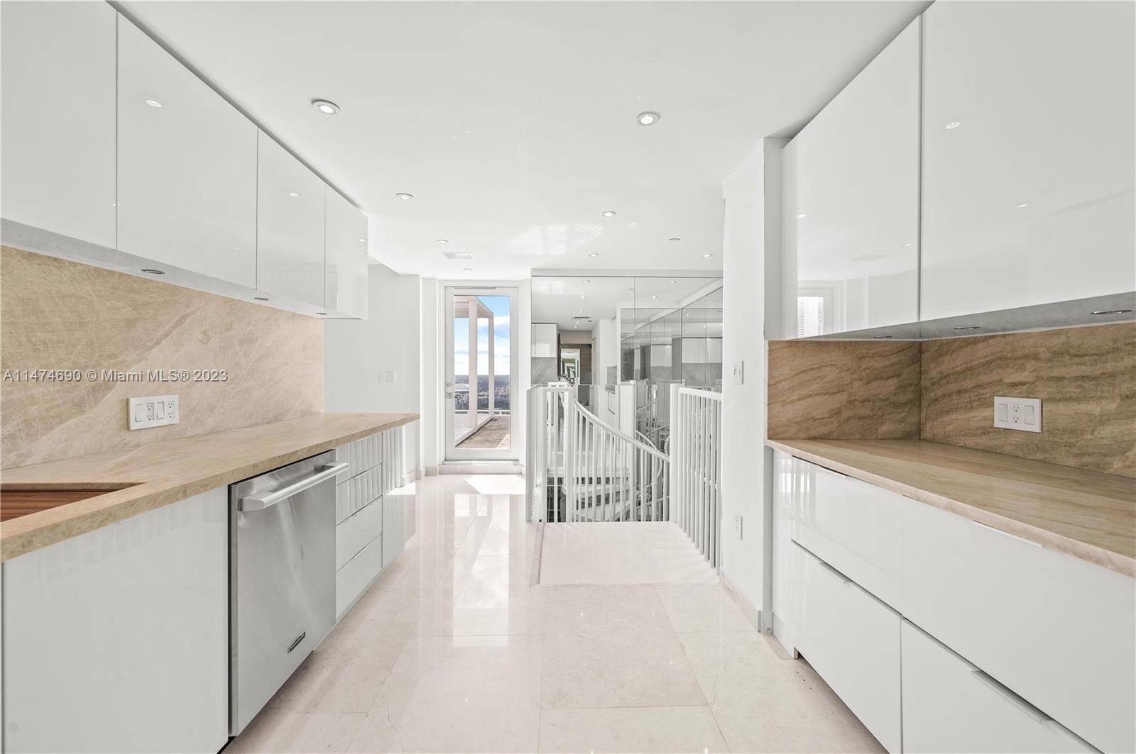 Interior summer kitchen