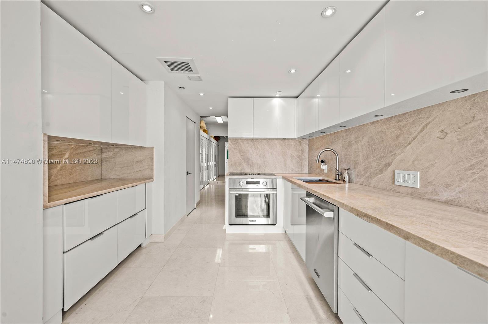 Interior 3rd floor summer kitchen