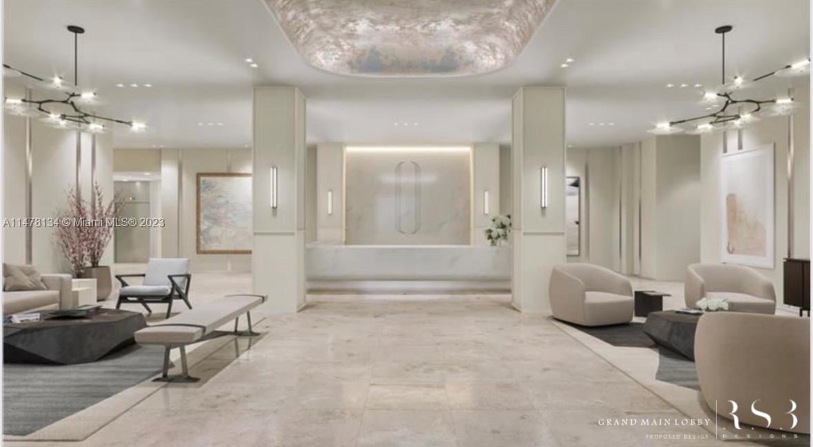 Rendering for the new lobby
