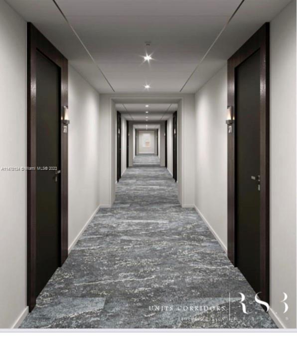 Rendering for the new hallway