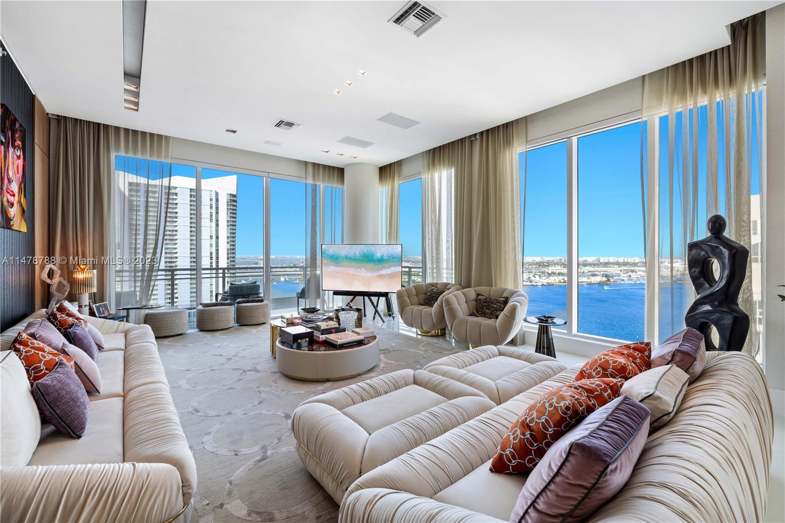 900 Brickell Key Blvd, Miami, FL, 33131 United States, 4 Bedrooms Bedrooms, ,5 BathroomsBathrooms,Residential,For Sale,Brickell Key Blvd,A11478788