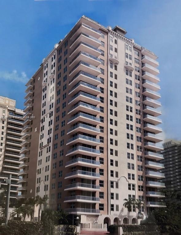 Malaga Towers Rendering with glass balconies completed